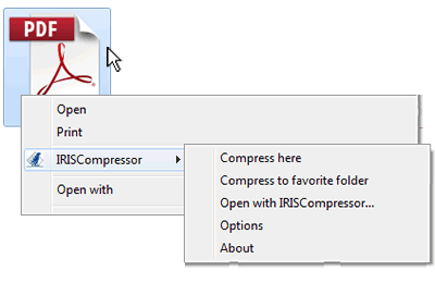 IRISCompressor Pro : Lo strumento di compressione di PDF più avanzato
