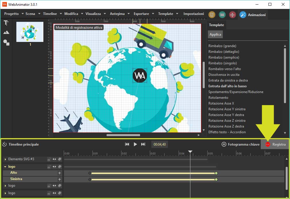 WebAnimator: Crea fantastiche animazioni web in HTLM5
