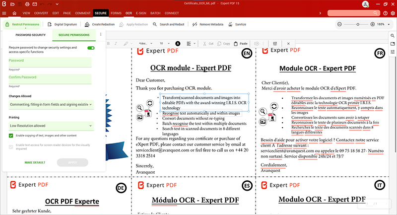 The fastest, easiest way to create, convert and edit PDF documents!